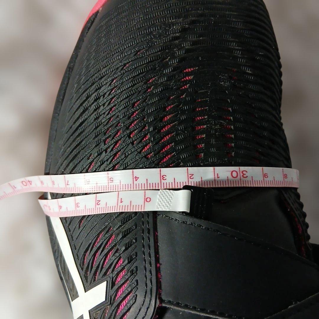 asics ブラック/ピンク ハイカット安全靴