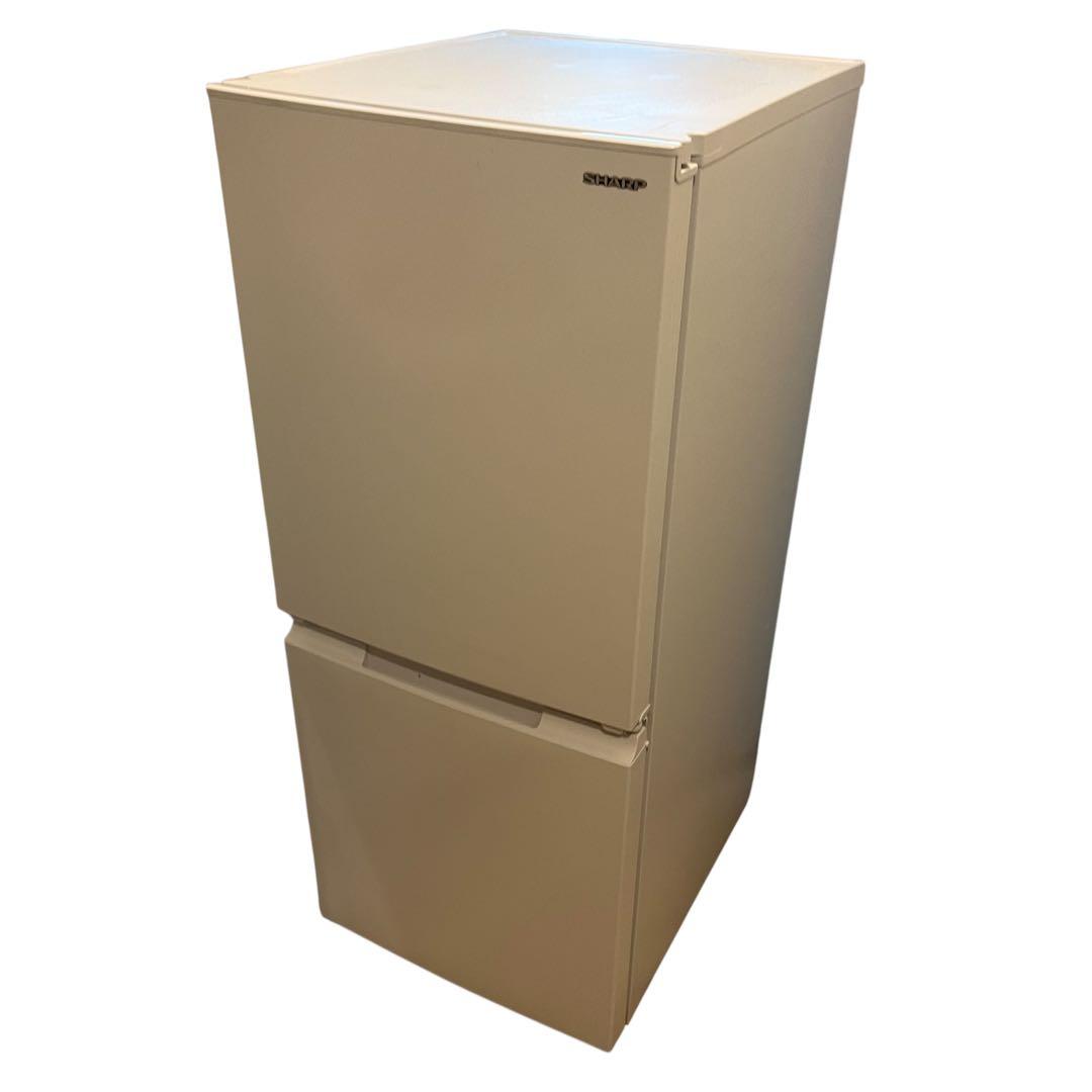 【美品】SHARP 一人暮らし冷蔵庫 SJ-D15J-W 152L 2023年製