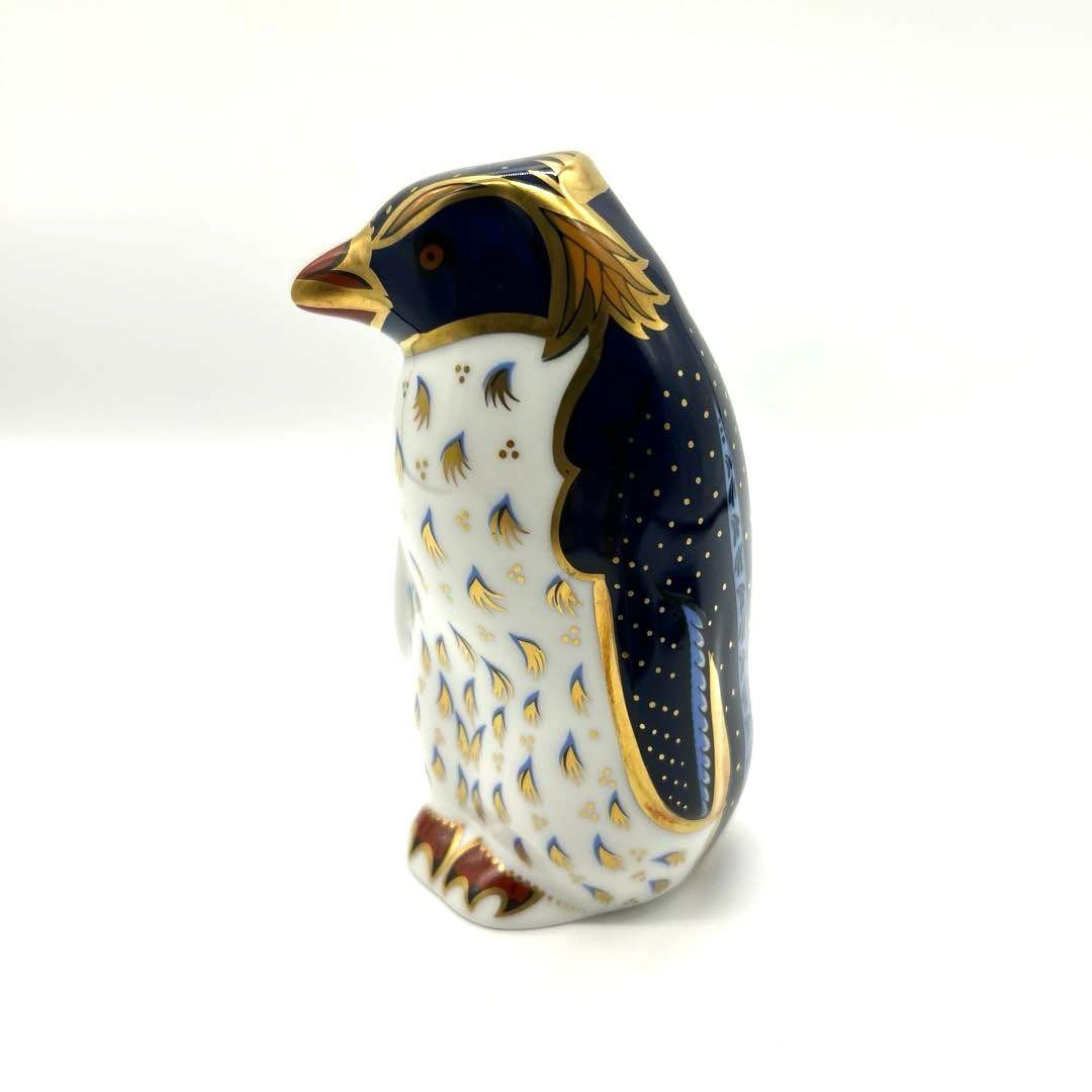 ペンギン 置物　ロックホッパーペンギン