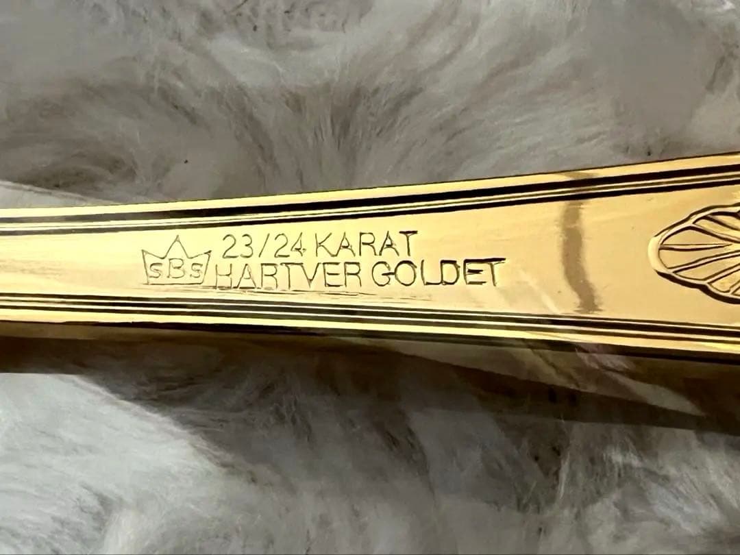 SBS社製　ゾーリンゲン　カトラリーセット（23/24K純金P）ディナーセット