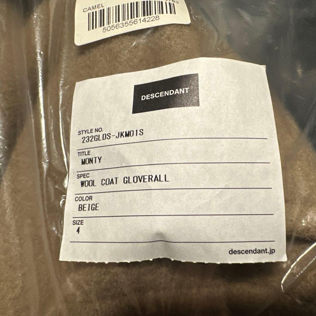ジャケット・アウター Descendant x gloverall Monty size4 used