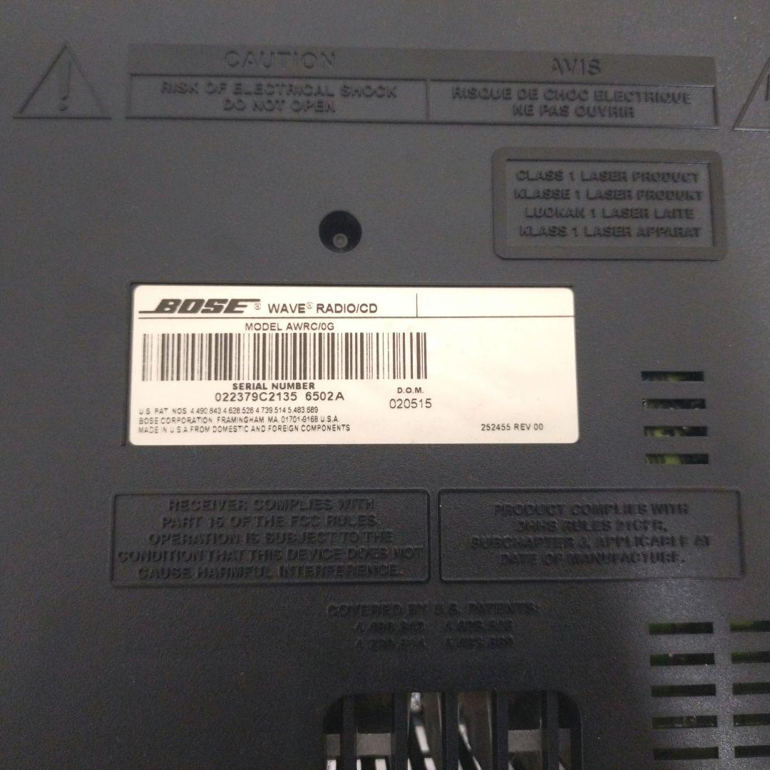BOSE Wave Radio/CD ウェーブラジオ/CD