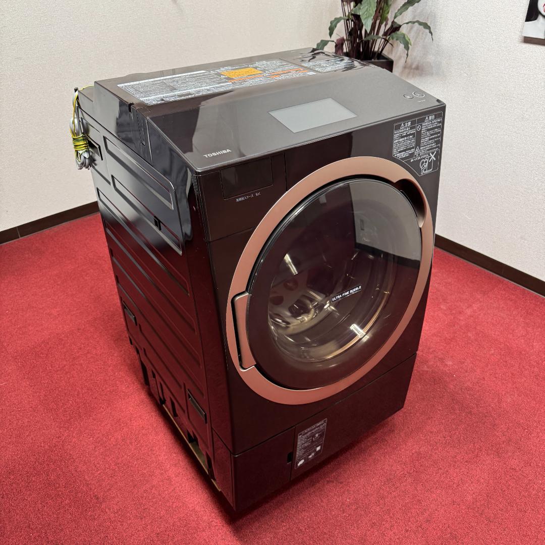 東京23区送料無料　超美品東芝ドラム型洗濯乾燥機　12/7㎏　ドラム内清掃済み