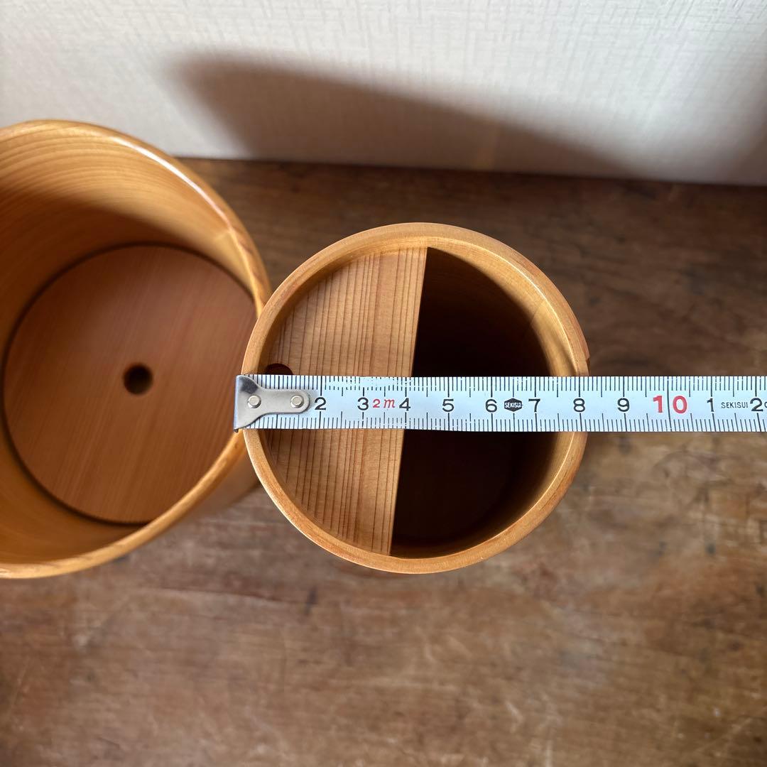 秋田　栗久の曲げわっぱ　水割りセット　伝統的工芸品　アイスペール