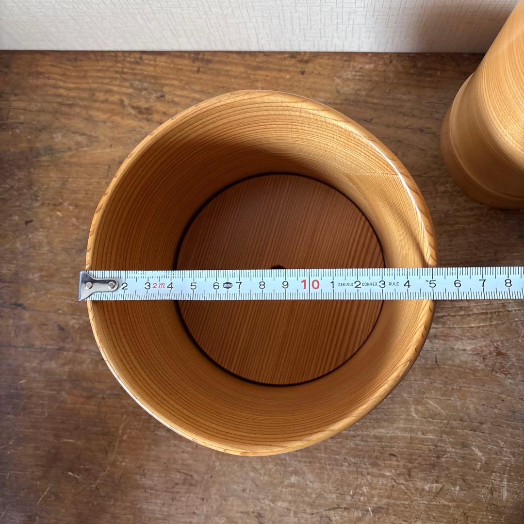 秋田　栗久の曲げわっぱ　水割りセット　伝統的工芸品　アイスペール