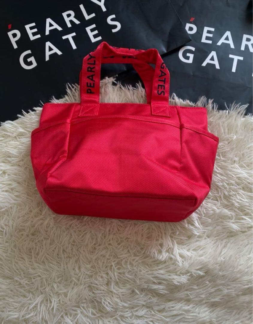 PEARLY GATES 定番カートバッグピンク
