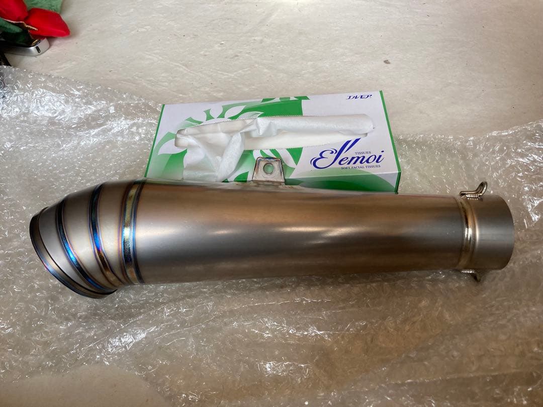 チタンサイレンサー・メガホンGP φ60.5.内50㎜パンチング