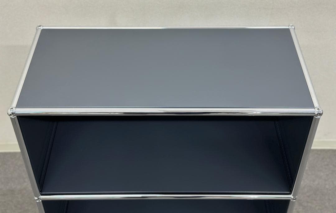 正規品■USMハラー■オープンシェルフ　1列3段　アントラサイト　オフィス