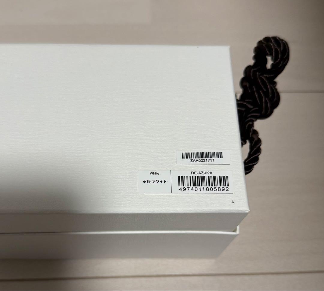 ReFa カールヘアアイロンプロ ホワイト 箱付き　保証書付