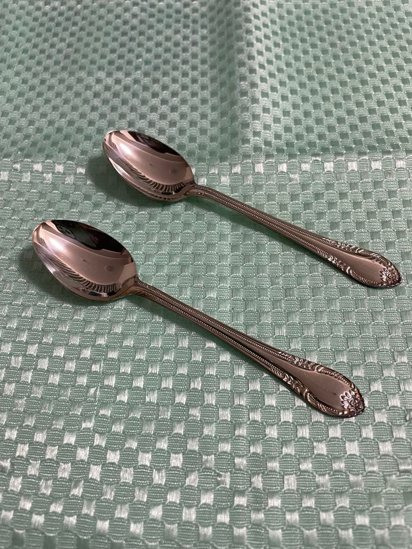 純銀950 LUCKYWOOD　ラッキーウッド スプーン２本セット