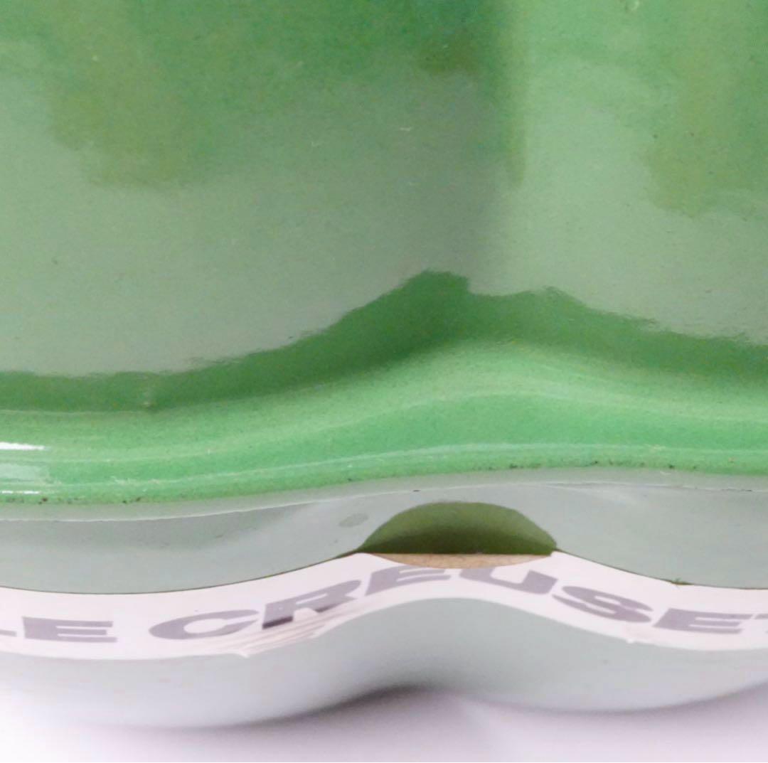 【未使用】LE CREUSET　ピーマン ココット ジェイド グリーン 18cm