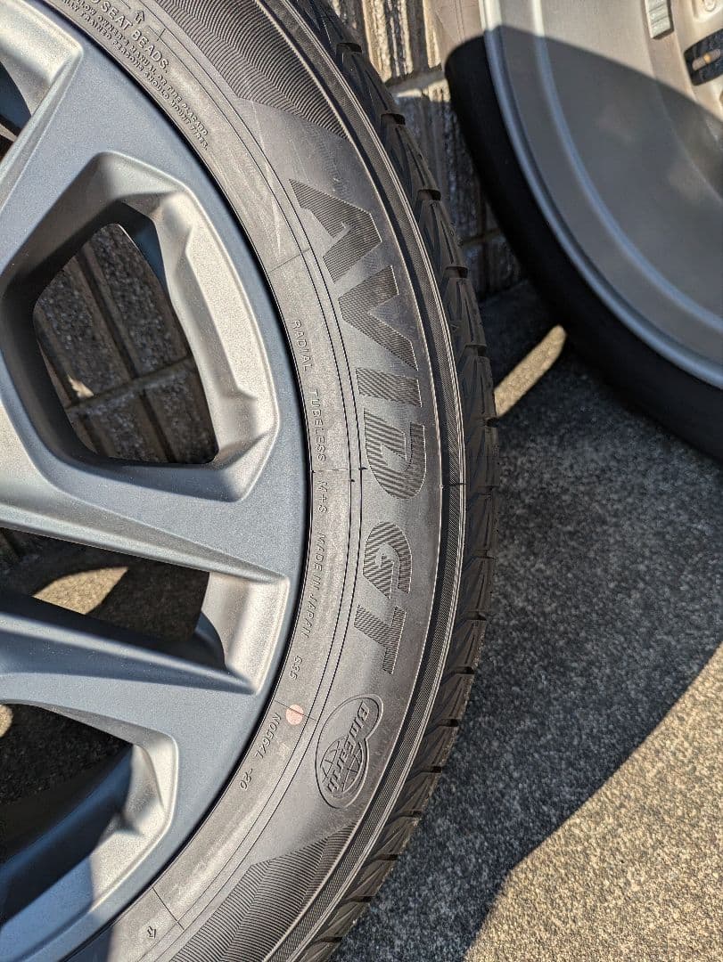 RAV4 純正 19インチ ヨコハマ AVID S34 タイヤセット 美品