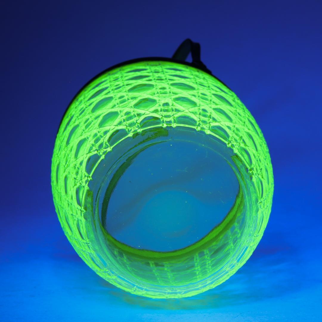 ウランガラス アイスペール ヴァセリンガラス