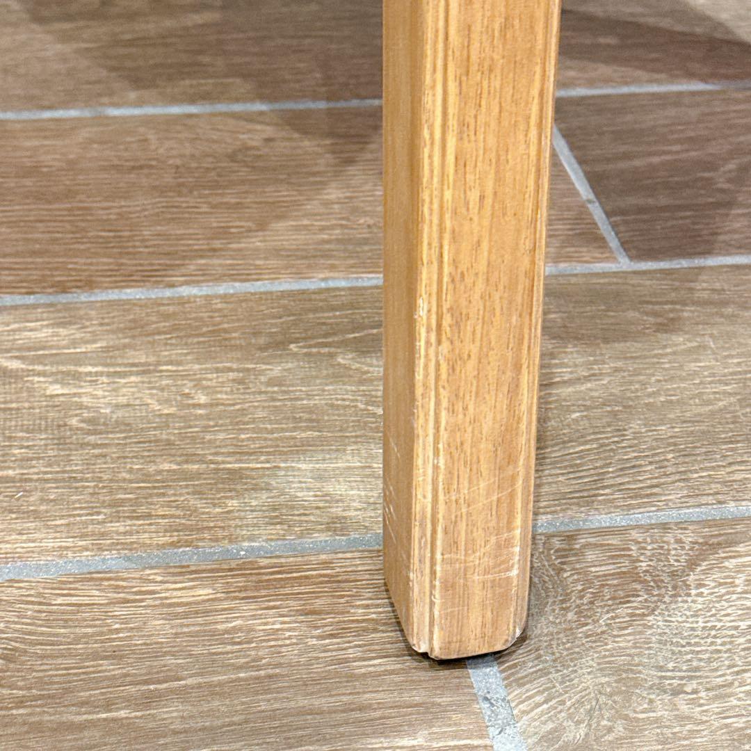 【美品】CRASH GATE 関家具 コボシ サイドテーブル 天然木 丸型