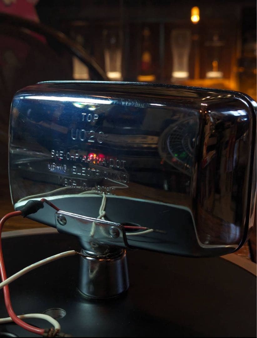 ウシオ ビンテージ ヘッドライト 昭和当時物