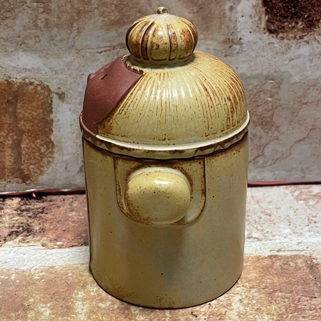 瀬戸焼　かしわ窯 ヘリテージシリーズ 陶器製キャニスター 王様 & 女王様