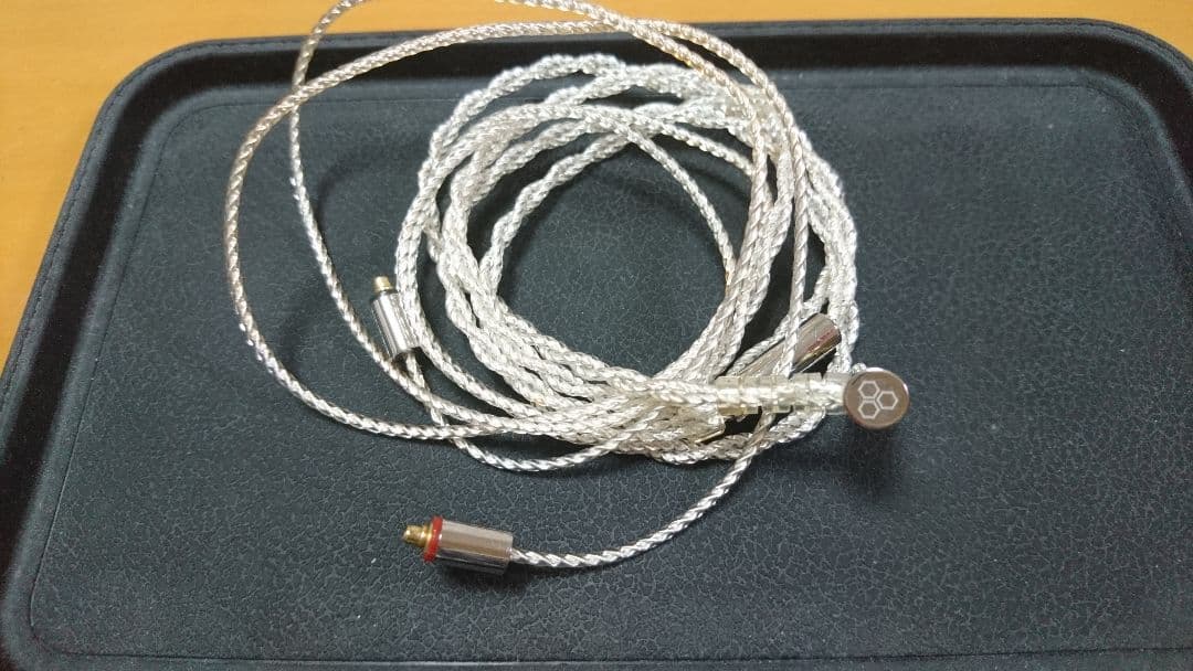 final 2.5mm4極 MMCX シルバーコートバランスケーブル