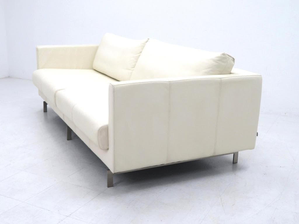 展示品　ボーコンセプト　総本革　レザー　3人掛けソファ　トリプルソファ