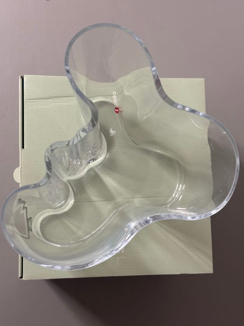  花瓶 イッタラ アアルトフラワーベース クリア 160mm