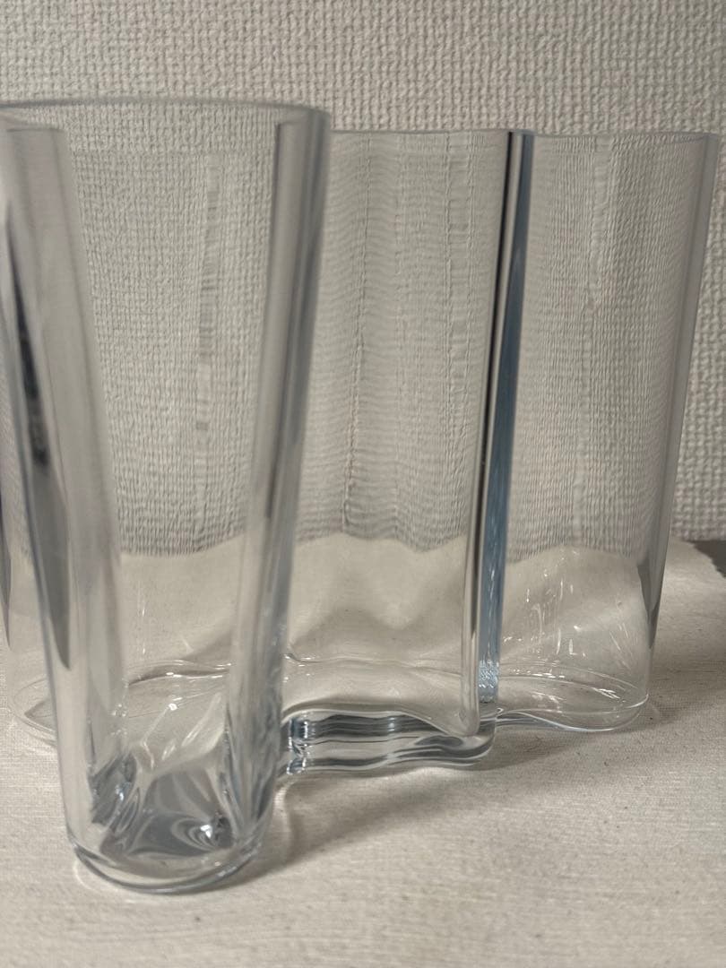  花瓶 イッタラ アアルトフラワーベース クリア 160mm