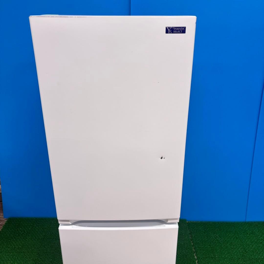 629 ヤマダセレクト　冷蔵庫　100L強　右開き　2ドア　小型　一人暮らし