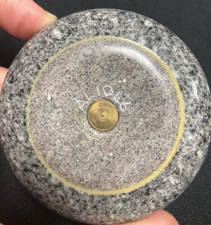 カーリングストーン　長野オリンピック公式　シリアルナンバー付き