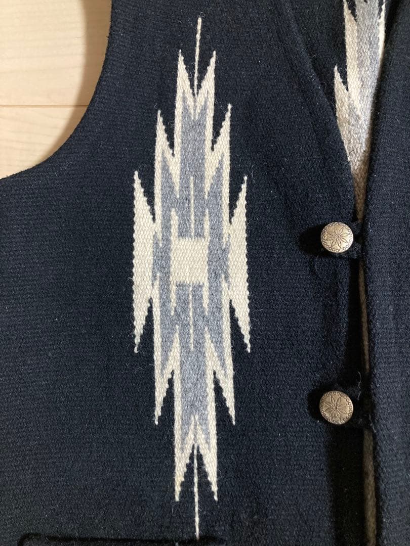 【訳あり品の為お安く出品！】CENTINELA　ウールラグベスト　サイズ36