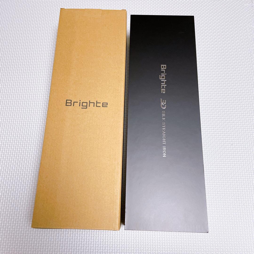 【匿名発送】Brighte ブライト 3Dシルクストレートアイロン