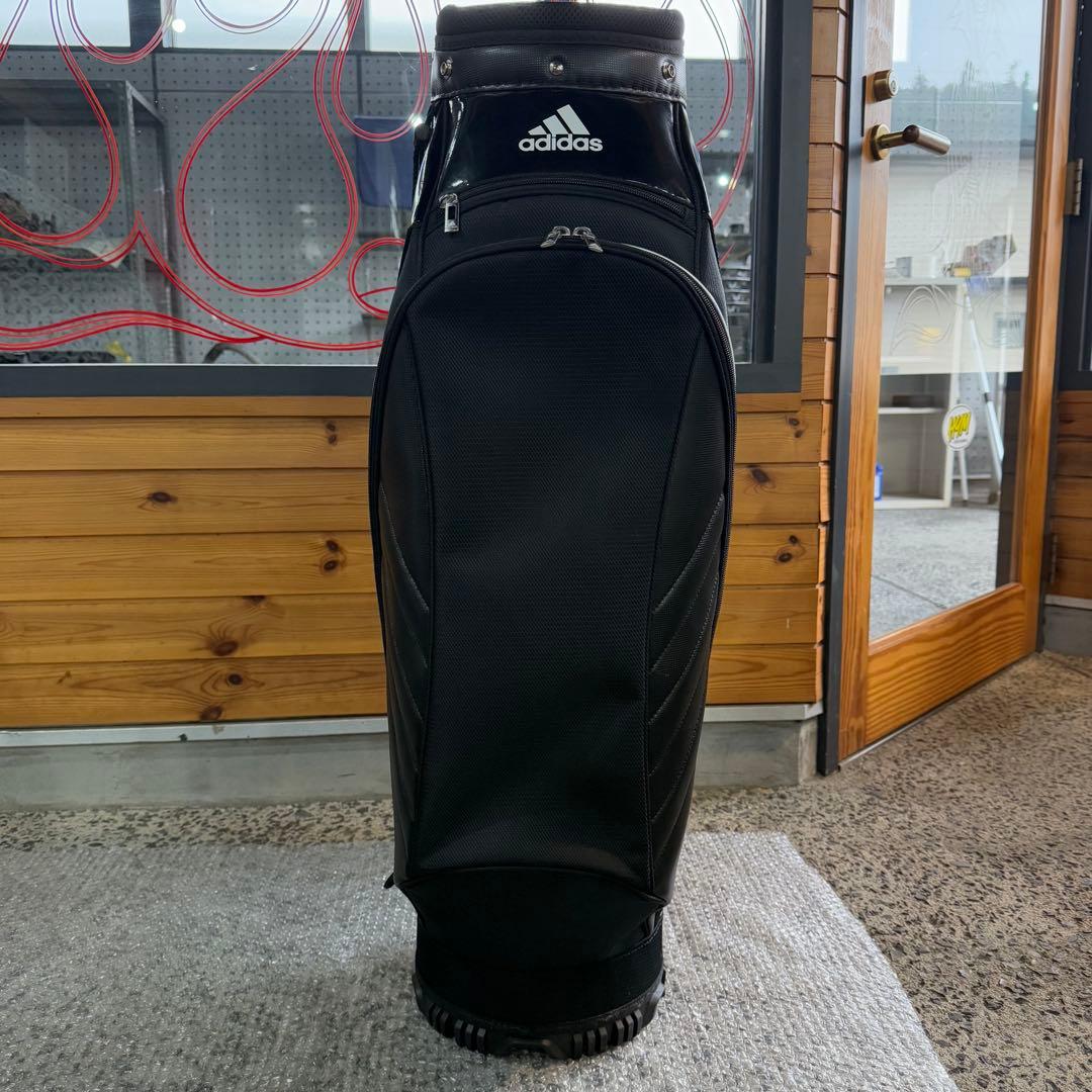 未使用展示品❗️【アディダスゴルフ】軽量設計 9.0型 ゴルフ キャディバッグ