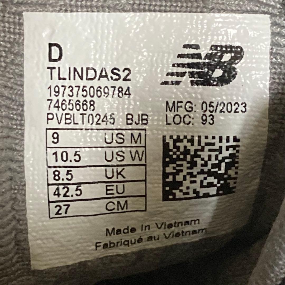 新品ニューバランス リンドーア ターフシューズ 野球 27cm TLINDAS2