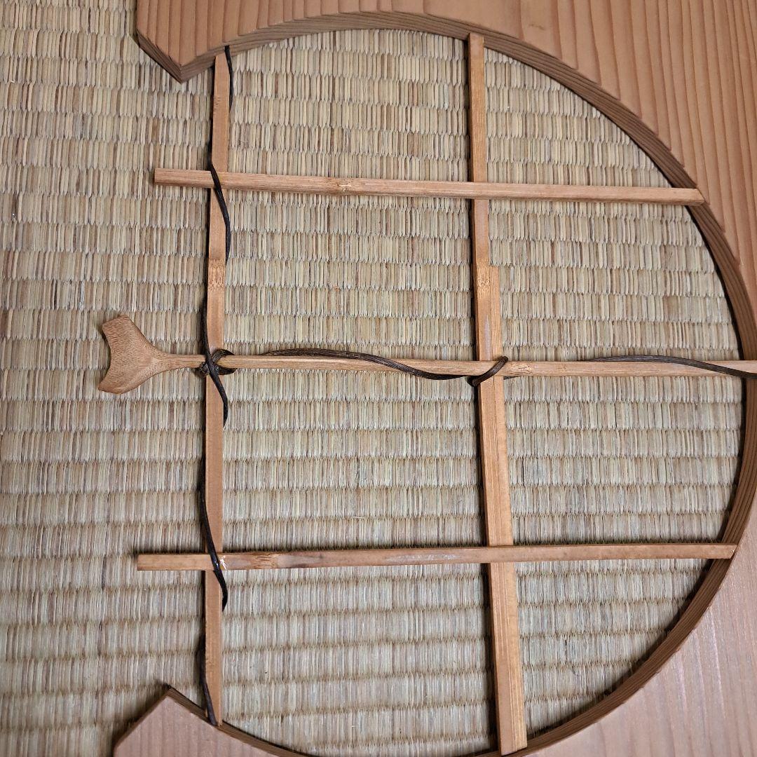 美品 茶道具 淡々斎好 溜精棚 組み立式 元箱