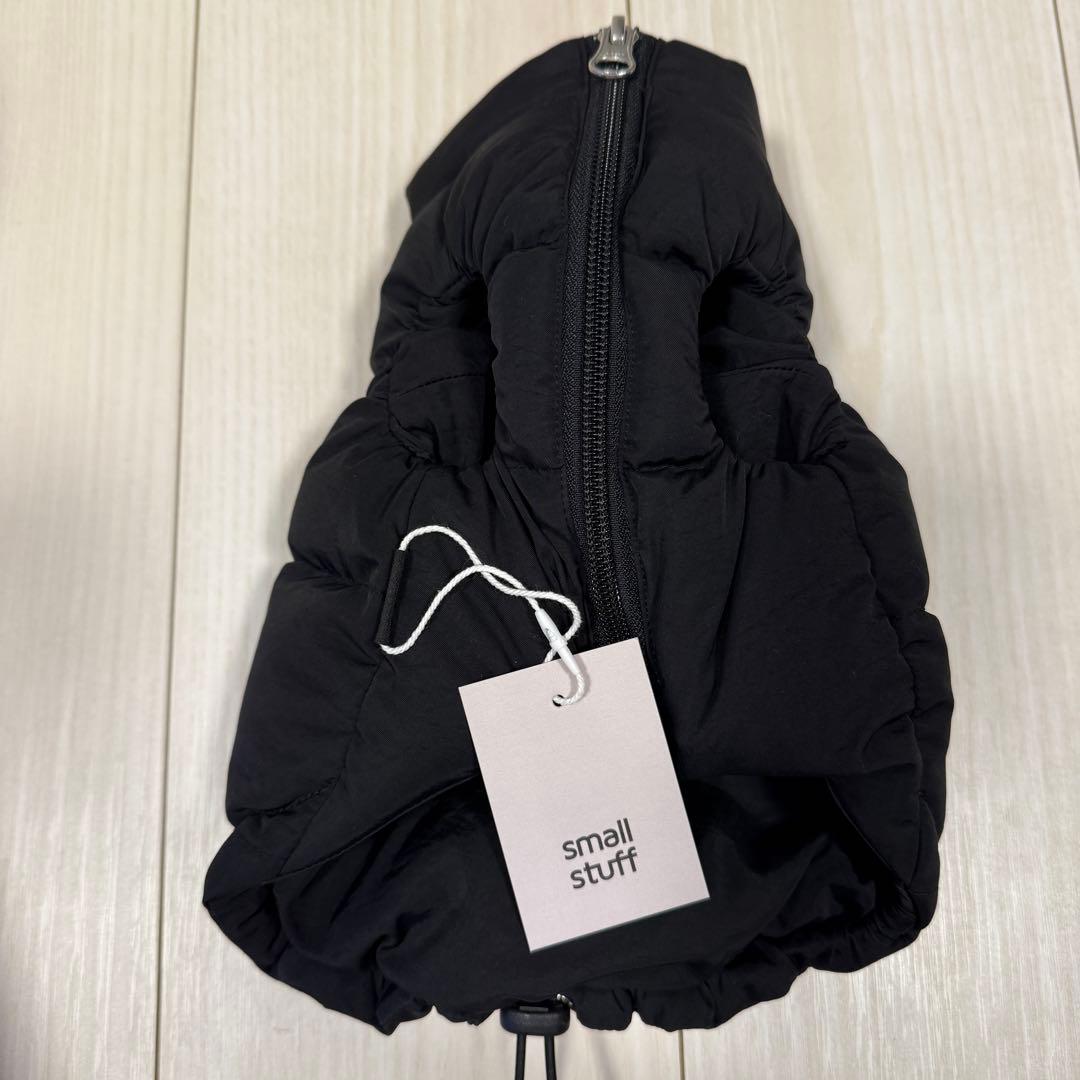 small stuff 小型犬用 黒 ダウンジャケット
