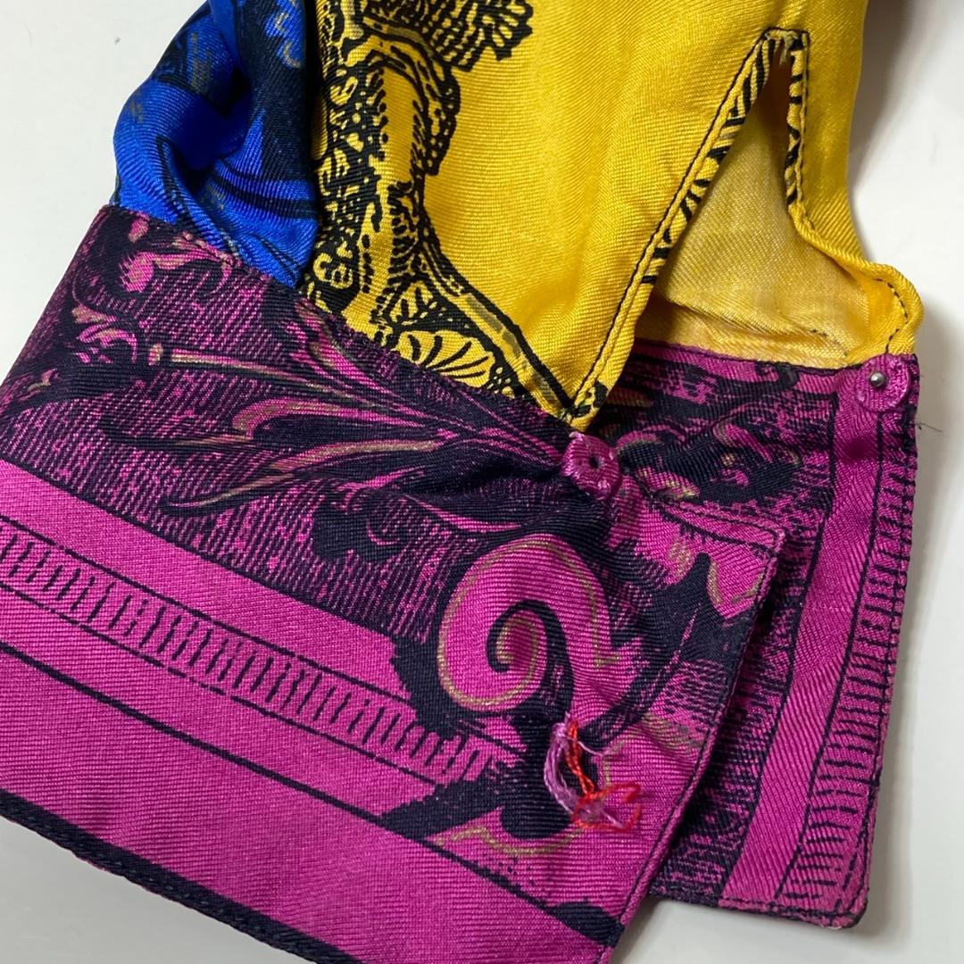 ▼GIANNI VERSACE　ヴィンテージ　バロック　シルクシャツ