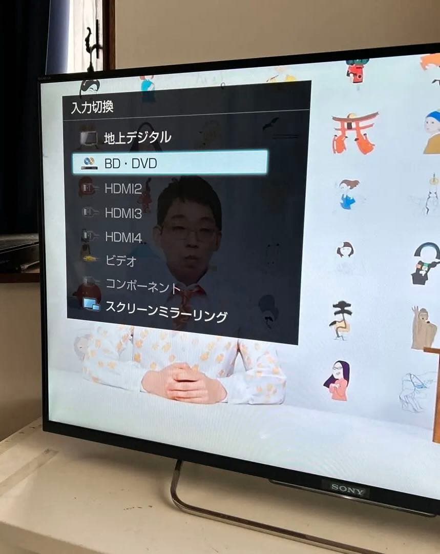 美品　SONY 液晶テレビ　42型　KDL-42W800B