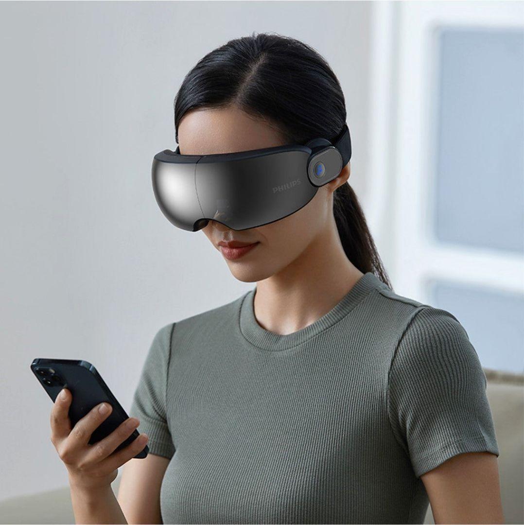 今年1月購入 美品 PHILIPS エアバック式アイケア PPM2701 日本語