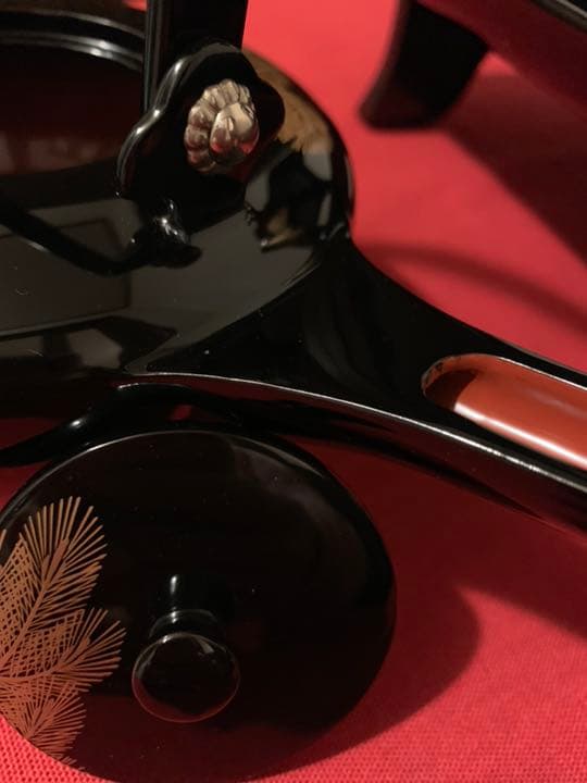 輪島塗 布浦漆器店造 屠蘇器一揃 （お屠蘇セット）