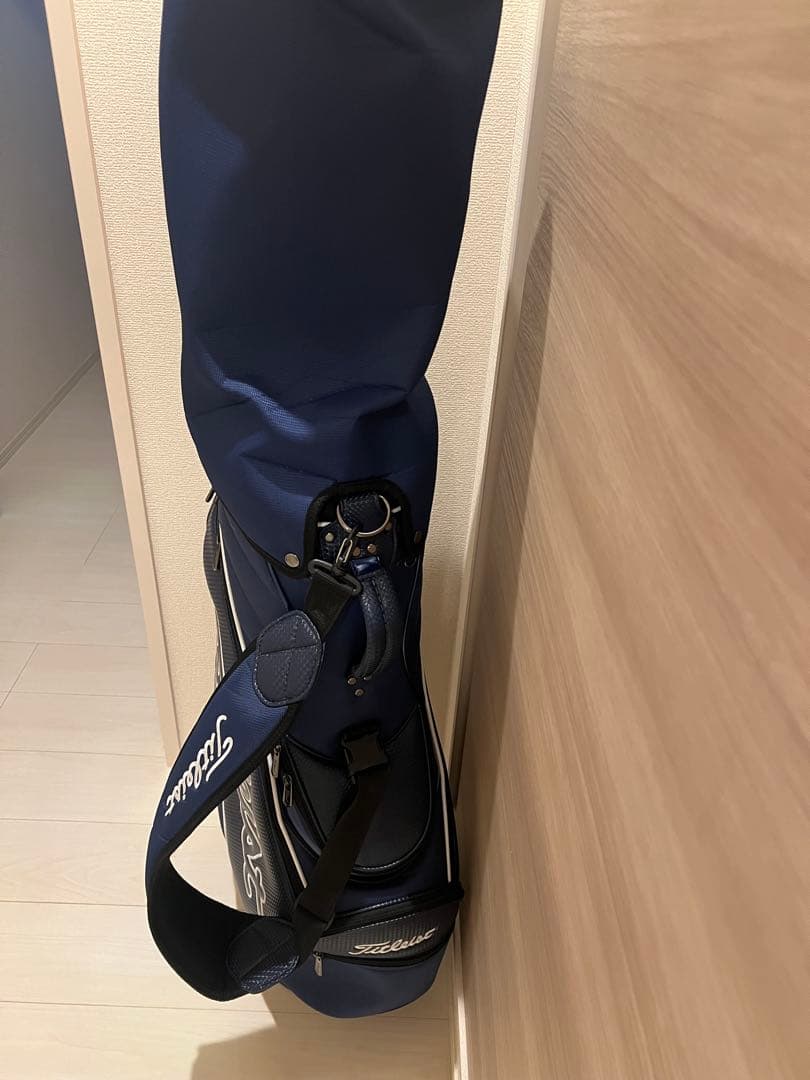 Titleist キャディバッグ 青