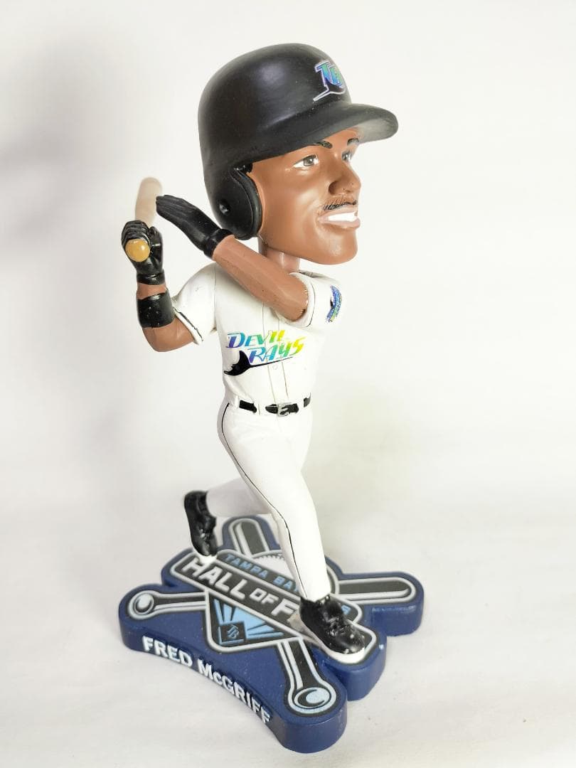 フレッド・マグリフ／”レイズ野球殿堂” ボブルヘッド人形 (2024／レイズ）