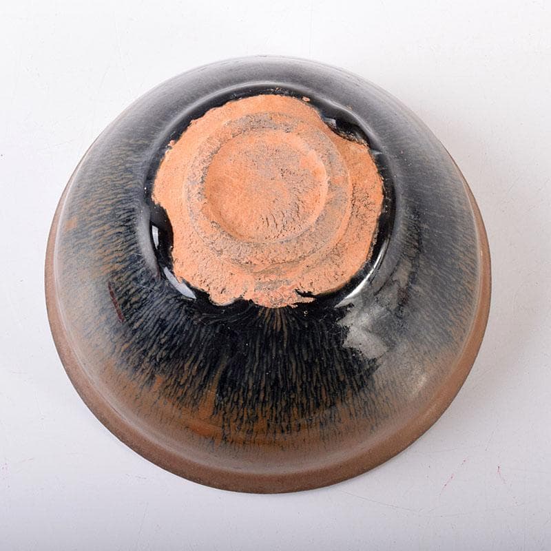 中国　南宋　建窯　禾目天目茶碗　煎茶碗　V　R7811