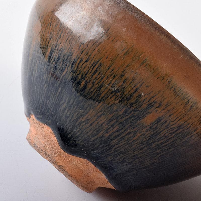 中国　南宋　建窯　禾目天目茶碗　煎茶碗　V　R7811