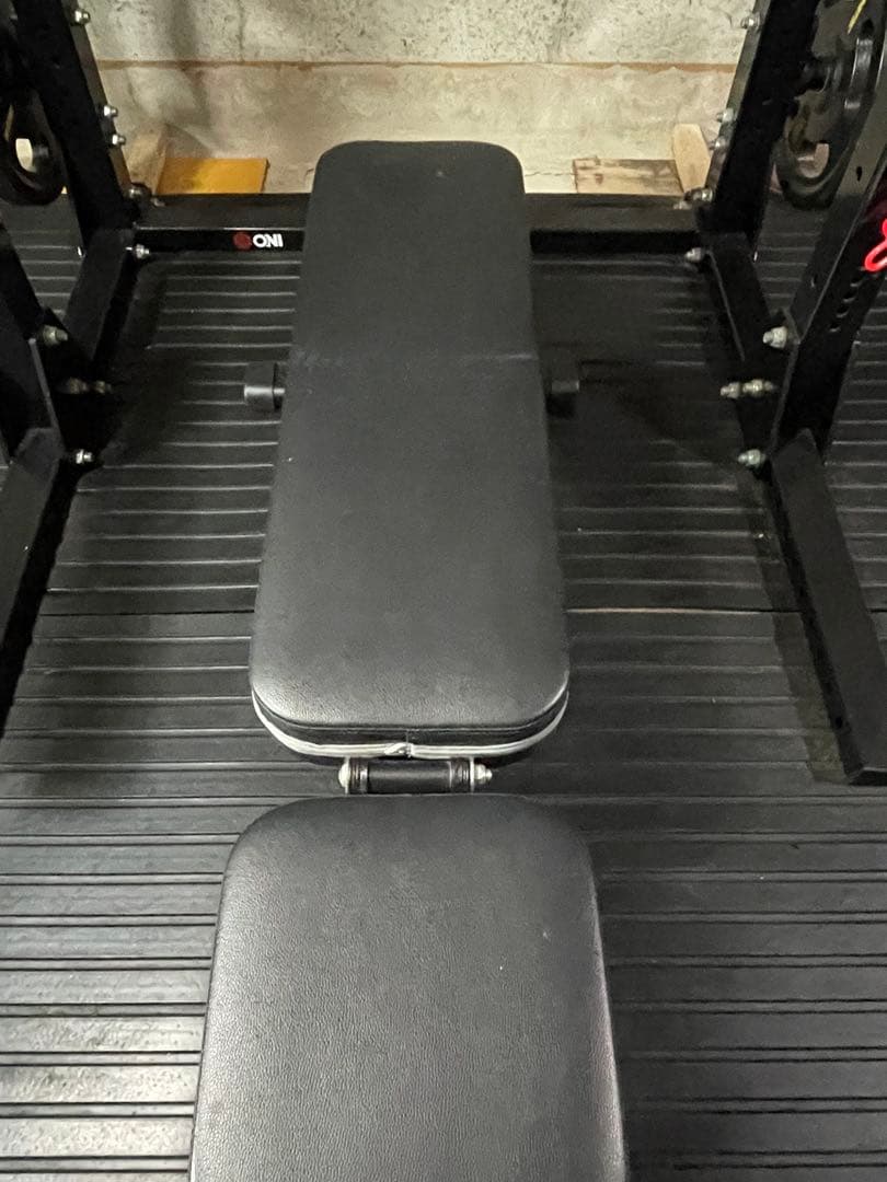 oni 鬼　ハーフラック　パワーラック　アイロテック　バーベルセット　135キロ