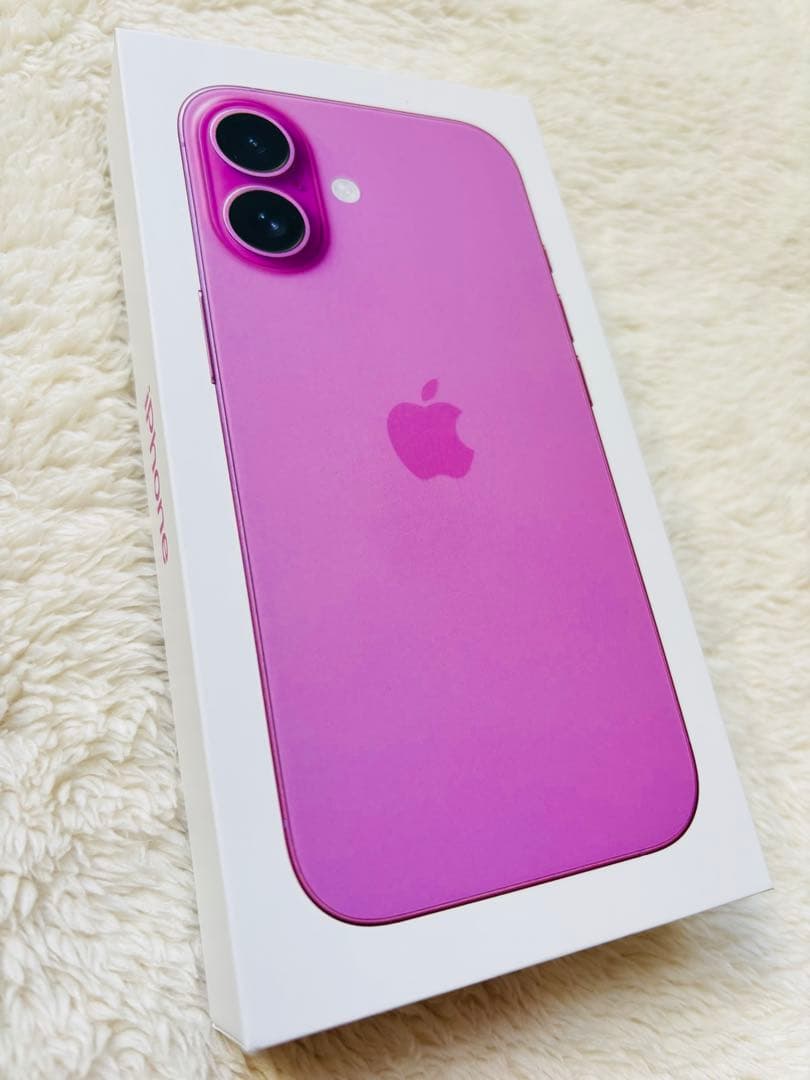 新品【未開封】iPhone16 128GB ピンク SIMフリー 利用制限なし