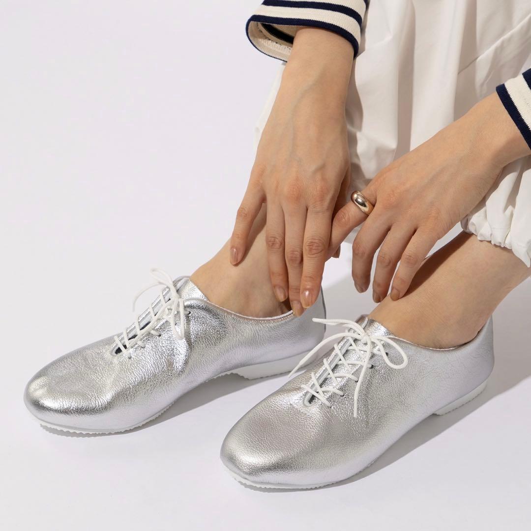 9【未使用】CROWN DANCE JAZZ SILVER 　23.5㎝