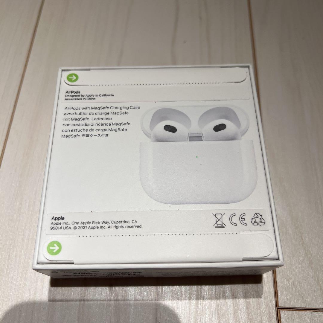 Apple Airpods (第3世代) MME73J/A