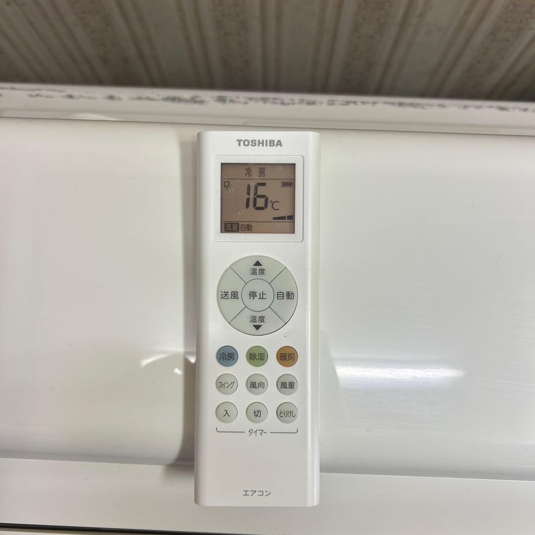 TOSHIBA ルームエアコン　10畳用　RAS-F281M 2019年製