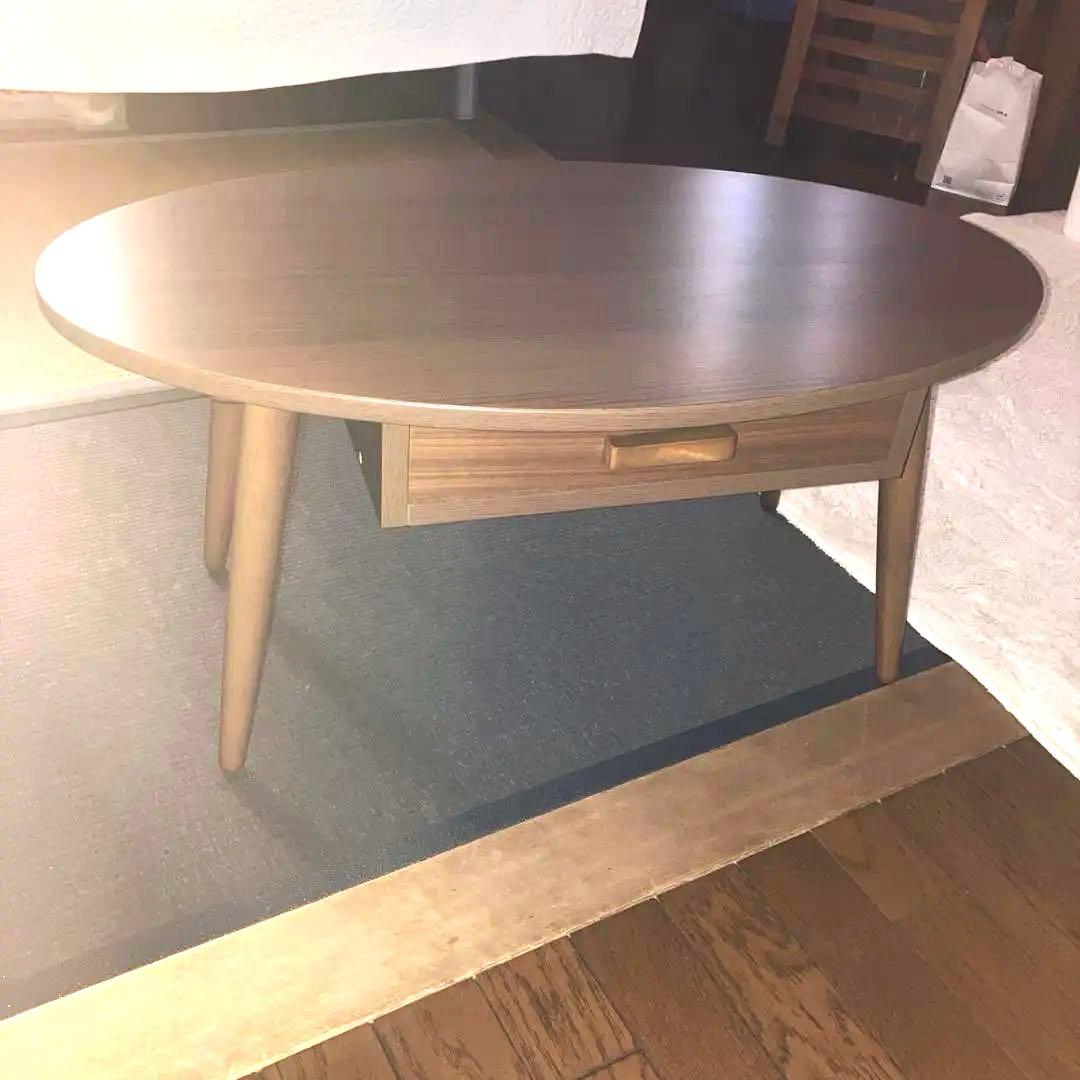 木製　ローテーブル