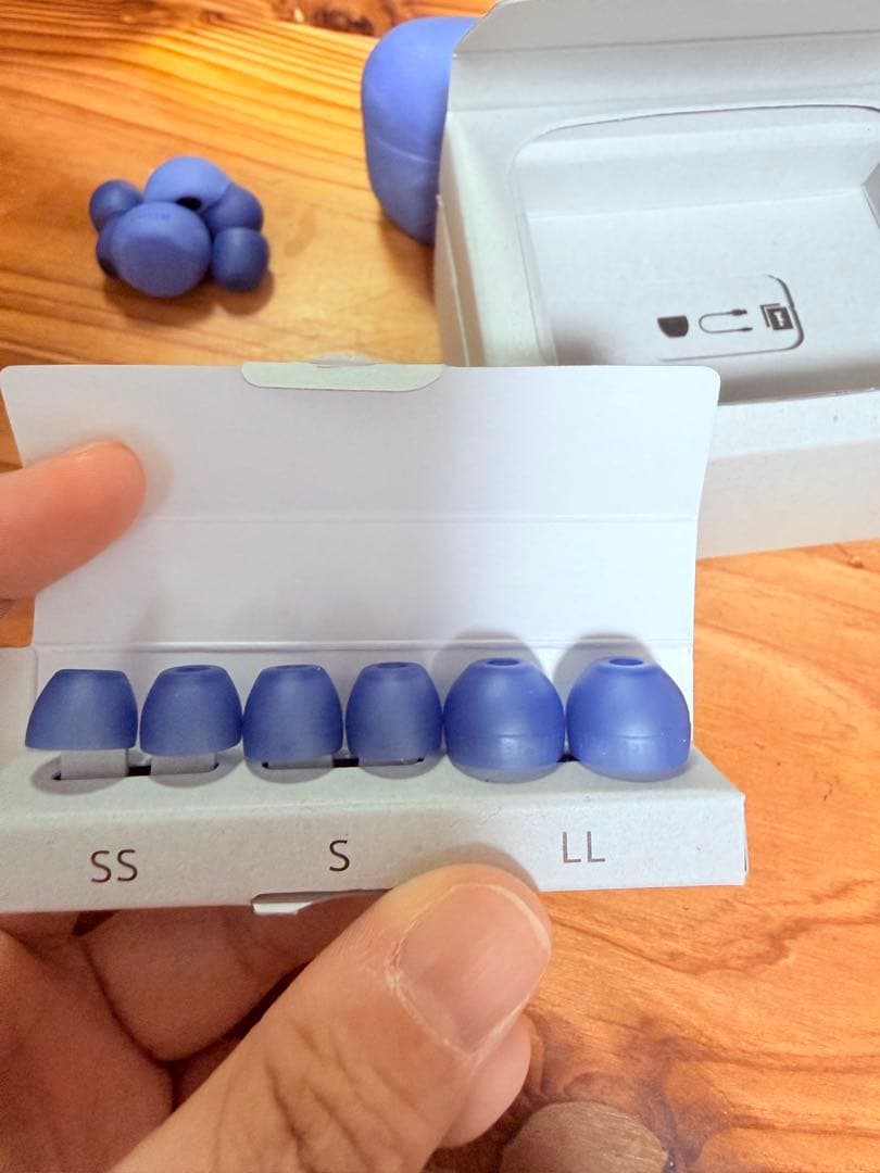 中古 SONY LinkBuds S WF-LS900N ブルー 保証残あり