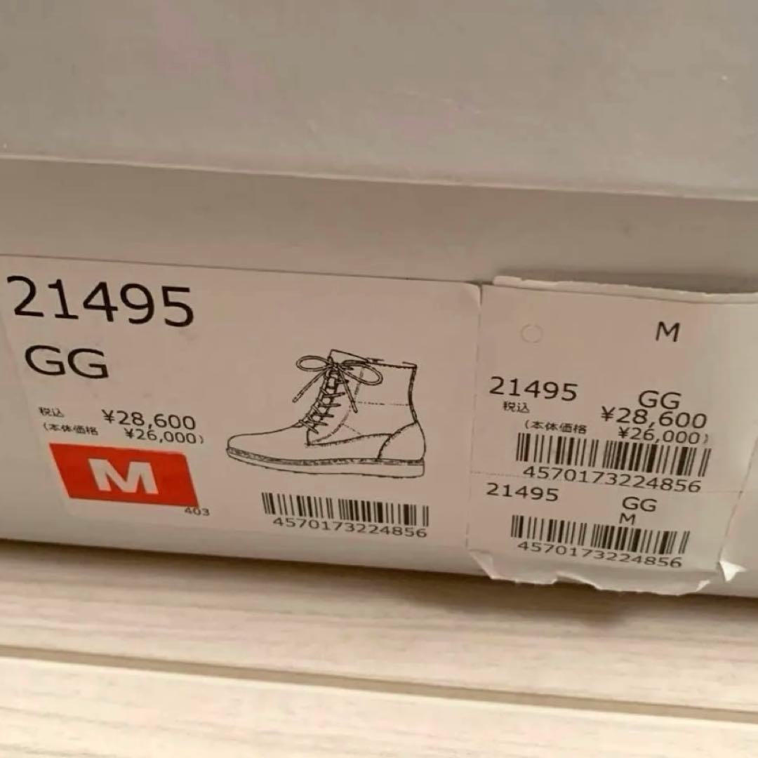 MODE KAORI レースアップブーツ 滑り止め撥水レザー採用 モードカオリ