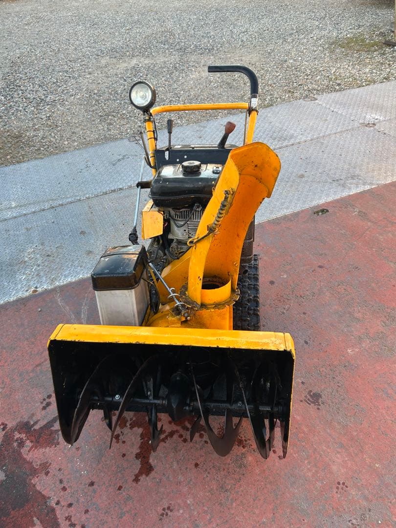 除雪機　動作品　取引限定