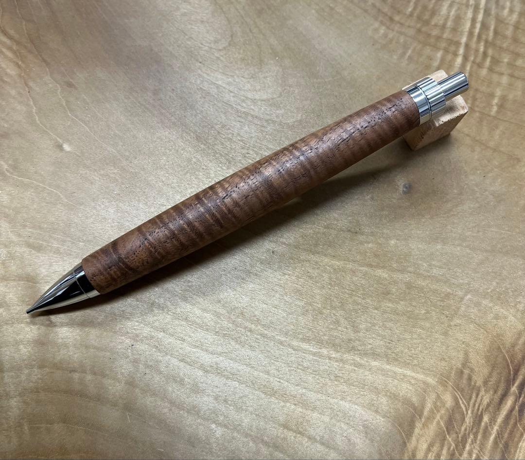 木軸ペン　神代ケンポナシ　縮杢
